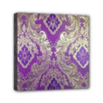 Purple & Gold  CBDOilPrincess E70d1a7c-502f-48a3-839e-eea25bfe4633 Mini Canvas 6  x 6  (Stretched)