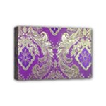 Purple & Gold  CBDOilPrincess E70d1a7c-502f-48a3-839e-eea25bfe4633 Mini Canvas 6  x 4  (Stretched)