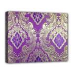 Purple & Gold  CBDOilPrincess E70d1a7c-502f-48a3-839e-eea25bfe4633 Canvas 14  x 11  (Stretched)