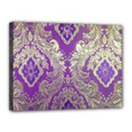 Purple & Gold  CBDOilPrincess E70d1a7c-502f-48a3-839e-eea25bfe4633 Canvas 16  x 12  (Stretched)