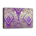 Purple & Gold  CBDOilPrincess E70d1a7c-502f-48a3-839e-eea25bfe4633 Deluxe Canvas 18  x 12  (Stretched)