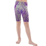 Purple & Gold  CBDOilPrincess E70d1a7c-502f-48a3-839e-eea25bfe4633 Kids  Mid Length Swim Shorts