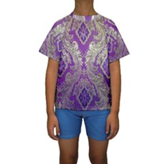 Kids  Short Sleeve Swimwear 