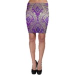 Purple & Gold  CBDOilPrincess E70d1a7c-502f-48a3-839e-eea25bfe4633 Bodycon Skirt
