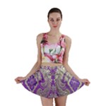 Purple & Gold  CBDOilPrincess E70d1a7c-502f-48a3-839e-eea25bfe4633 Mini Skirt