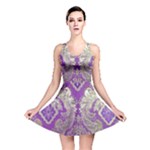 Purple & Gold  CBDOilPrincess E70d1a7c-502f-48a3-839e-eea25bfe4633 Reversible Skater Dress