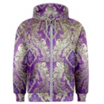 Purple & Gold  CBDOilPrincess E70d1a7c-502f-48a3-839e-eea25bfe4633 Men s Zipper Hoodie