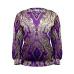 Purple & Gold  CBDOilPrincess E70d1a7c-502f-48a3-839e-eea25bfe4633 Women s Sweatshirt