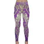Purple & Gold  CBDOilPrincess E70d1a7c-502f-48a3-839e-eea25bfe4633 Classic Yoga Leggings
