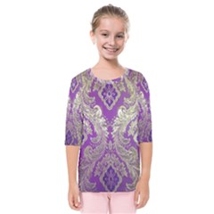 Kids  Quarter Sleeve Raglan T-Shirt 