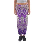 Purple & Gold  CBDOilPrincess E70d1a7c-502f-48a3-839e-eea25bfe4633 Women s Jogger Sweatpants