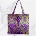 Zipper Grocery Tote Bag 