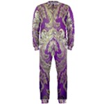 Purple & Gold  CBDOilPrincess E70d1a7c-502f-48a3-839e-eea25bfe4633 OnePiece Jumpsuit (Men) 