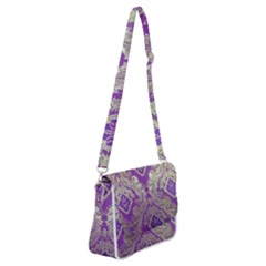 Shoulder Bag with Back Zipper 