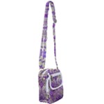 Purple & Gold  CBDOilPrincess E70d1a7c-502f-48a3-839e-eea25bfe4633 Shoulder Strap Belt Bag