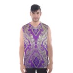 Purple & Gold  CBDOilPrincess E70d1a7c-502f-48a3-839e-eea25bfe4633 Men s Basketball Tank Top