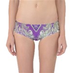 Purple & Gold  CBDOilPrincess E70d1a7c-502f-48a3-839e-eea25bfe4633 Classic Bikini Bottoms