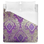 Purple & Gold  CBDOilPrincess E70d1a7c-502f-48a3-839e-eea25bfe4633 Duvet Cover (Queen Size)