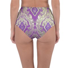 Reversible High-Waist Bikini Bottoms 