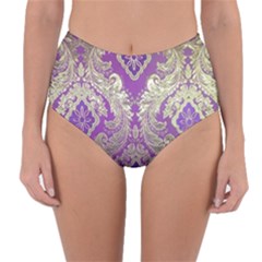 Reversible High-Waist Bikini Bottoms 