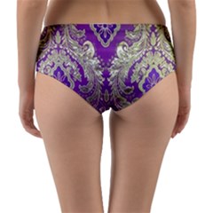 Reversible Mid-Waist Bikini Bottoms 