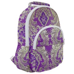 Rounded Multi Pocket Backpack 