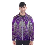 Purple & Gold  CBDOilPrincess E70d1a7c-502f-48a3-839e-eea25bfe4633 Men s Windbreaker