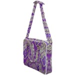 Purple & Gold  CBDOilPrincess E70d1a7c-502f-48a3-839e-eea25bfe4633 Cross Body Office Bag