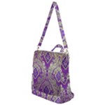 Purple & Gold  CBDOilPrincess E70d1a7c-502f-48a3-839e-eea25bfe4633 Crossbody Backpack