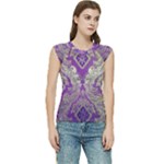 Purple & Gold  CBDOilPrincess E70d1a7c-502f-48a3-839e-eea25bfe4633 Women s Raglan Cap Sleeve Tee