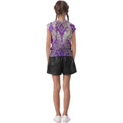Kids  Raglan Cap Sleeve T-Shirt 