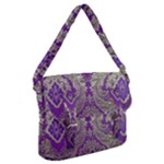 Purple & Gold  CBDOilPrincess E70d1a7c-502f-48a3-839e-eea25bfe4633 Buckle Messenger Bag