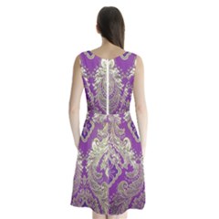 Sleeveless Waist Tie Chiffon Dress 
