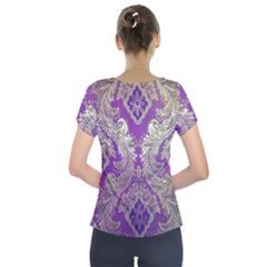 Short Sleeve Front Detail Top 
