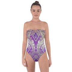 Tie Back One Piece Swimsuit 