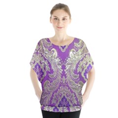 Batwing Chiffon Blouse 