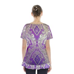 Skirt Hem Sports Top 