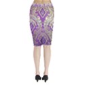 Midi Wrap Pencil Skirt 