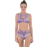 Purple & Gold  CBDOilPrincess E70d1a7c-502f-48a3-839e-eea25bfe4633 Bandaged Up Bikini Set 
