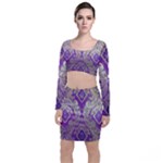 Purple & Gold  CBDOilPrincess E70d1a7c-502f-48a3-839e-eea25bfe4633 Top and Skirt Sets