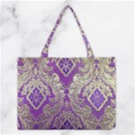 Purple & Gold  CBDOilPrincess E70d1a7c-502f-48a3-839e-eea25bfe4633 Medium Tote Bag
