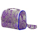 Purple & Gold  CBDOilPrincess E70d1a7c-502f-48a3-839e-eea25bfe4633 Satchel Shoulder Bag