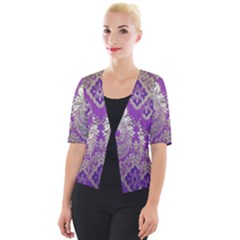 Cropped Button Cardigan 