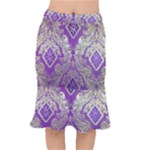 Purple & Gold  CBDOilPrincess E70d1a7c-502f-48a3-839e-eea25bfe4633 Short Mermaid Skirt