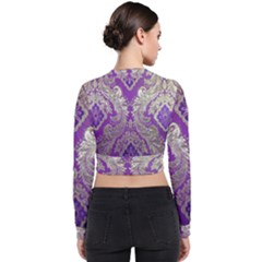 Long Sleeve Zip Up Bomber Jacket 