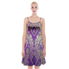 Spaghetti Strap Velvet Dress 