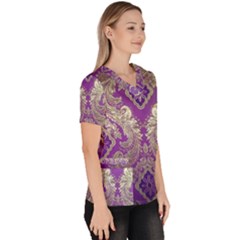Women s V-Neck Scrub Top 