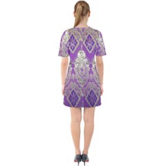 Sixties Short Sleeve Mini Dress 