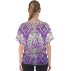 V-Neck Dolman Drape Top 