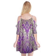 Cutout Spaghetti Strap Chiffon Dress 